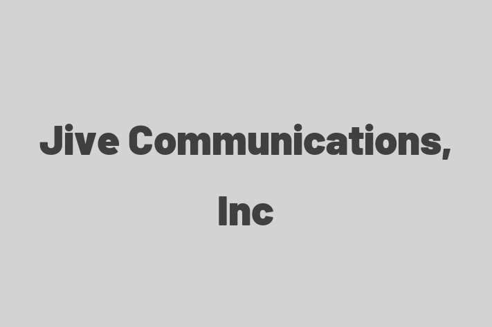 Digital Solutions Provider Jive Communications Inc