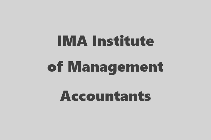 Talent Management IMA Institute of Management Accountants