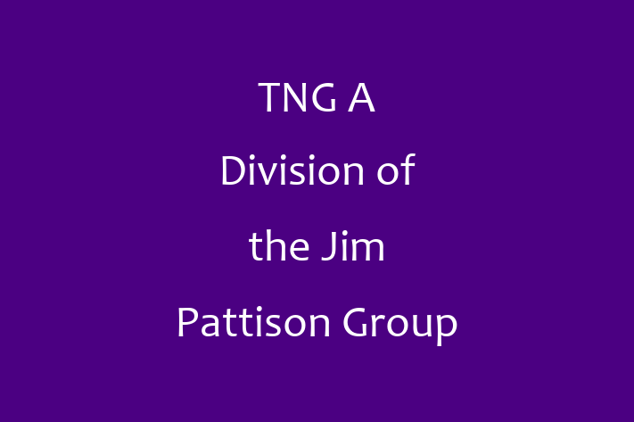 Technology Solutions Firm TNG  A Division of the Jim Pattison Group