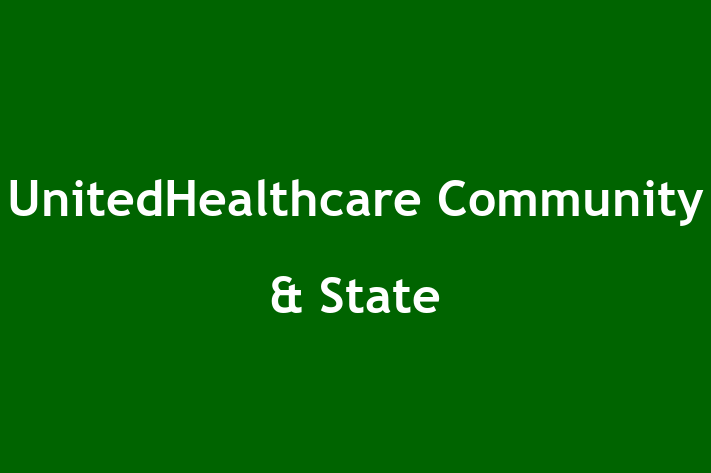 Human Capital Management UnitedHealthcare Community  State