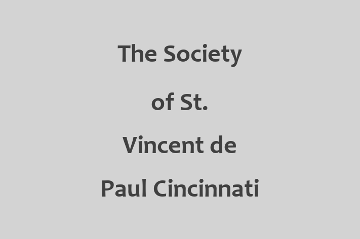 Human Resource Management The Society of St. Vincent de Paul   Cincinnati