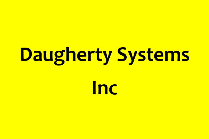 Software Services Company Daugherty Systems Inc