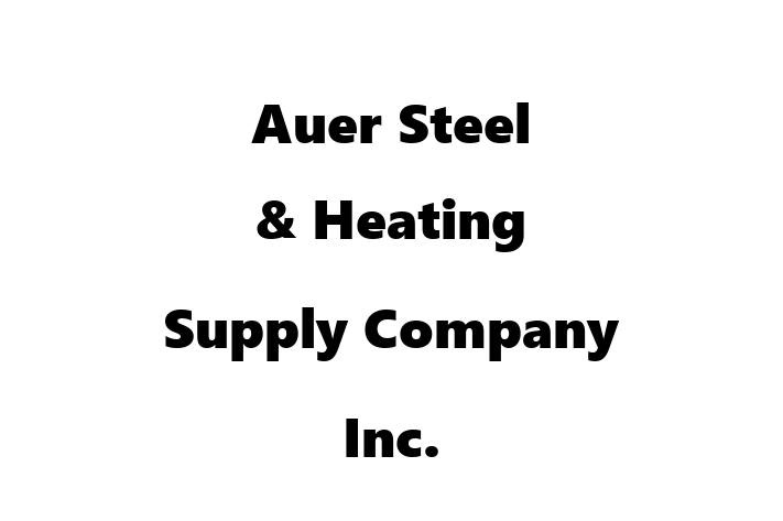 People Management Auer Steel  Heating Supply Company Inc.