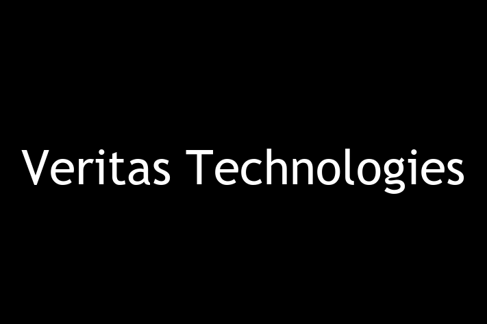 Software Services Company Veritas Technologies