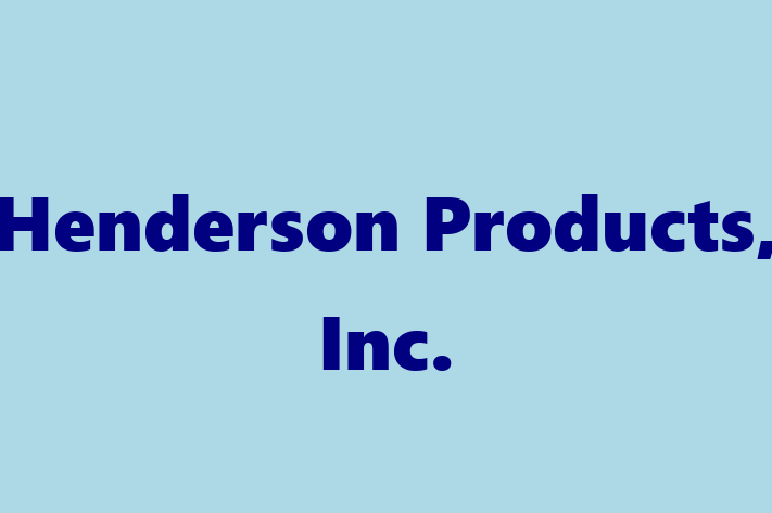 Human Capital Management Henderson Products Inc.