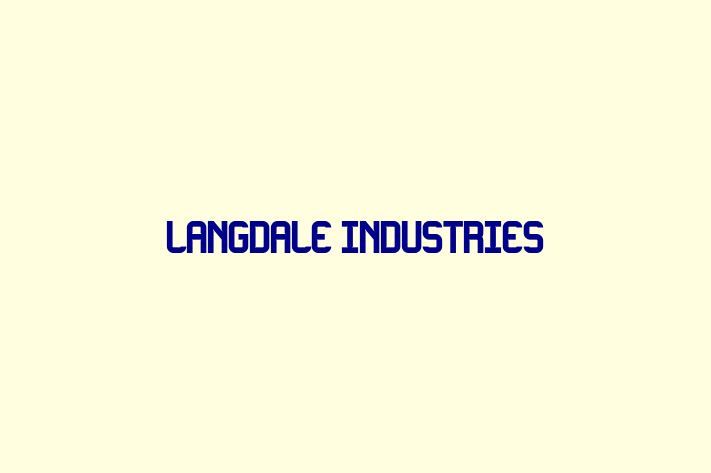 Human Resource Management Langdale Industries