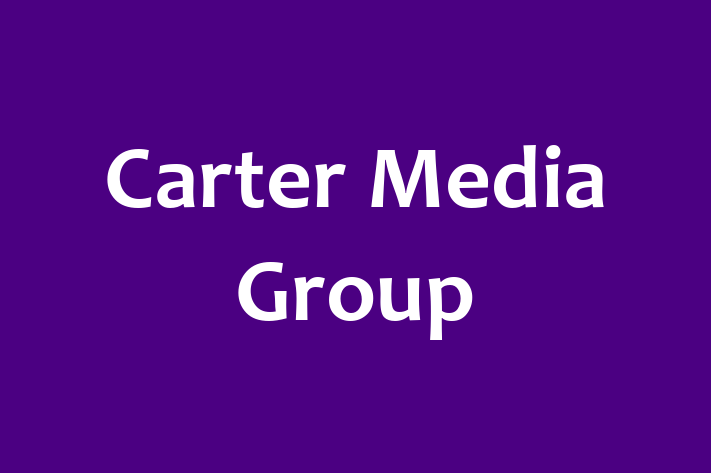 Talent Management Carter Media Group