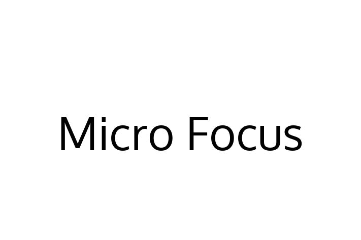 Software Engineering Company Micro Focus