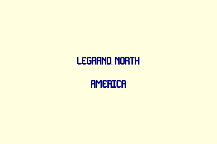 HR Administration Legrand North America