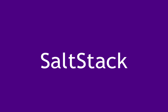 Technology Company SaltStack