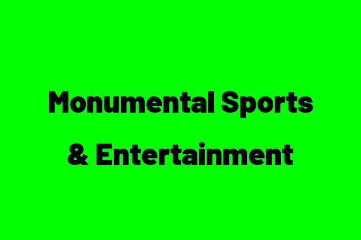 Staff Management Monumental Sports Entertainment