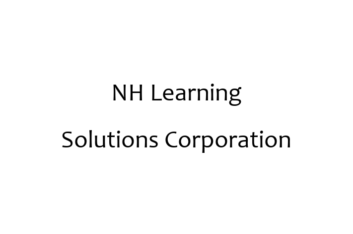 Software Firm NH Learning Solutions Corporation