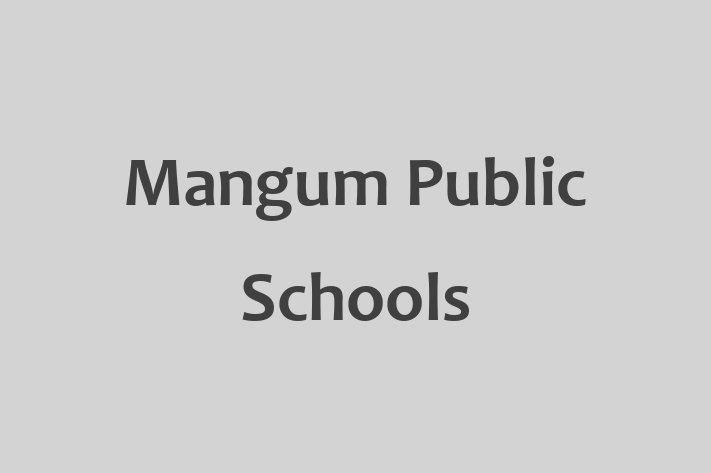 Workforce Management Mangum Public Schools