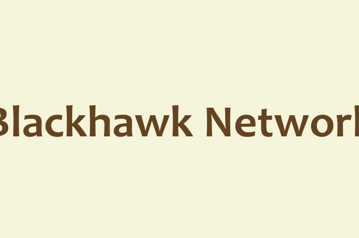 IT Company Blackhawk Network