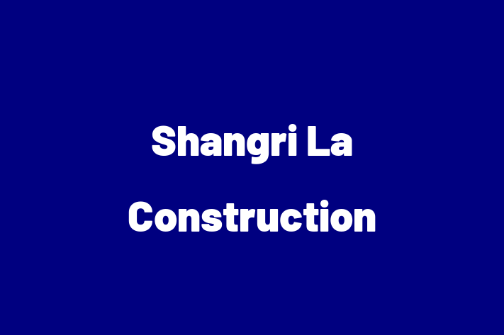 Staff Management Shangri La Construction