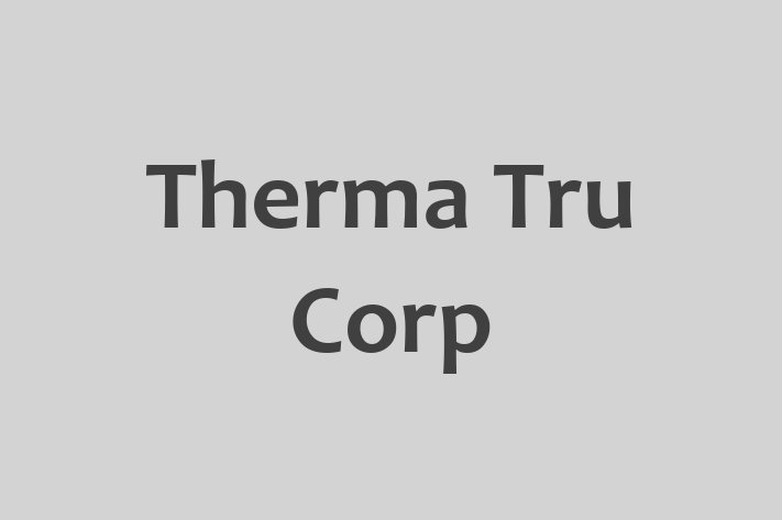 Software Consultancy Therma Tru Corp