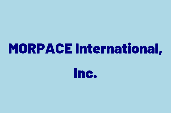 Technology Company MORPACE International Inc.