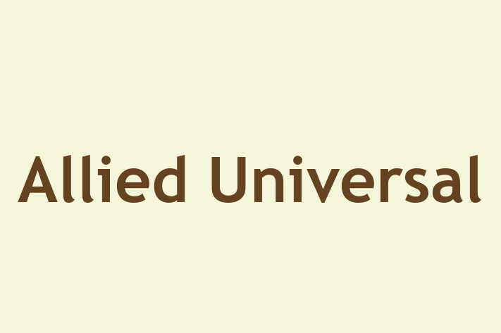 Software Development Company Allied Universal