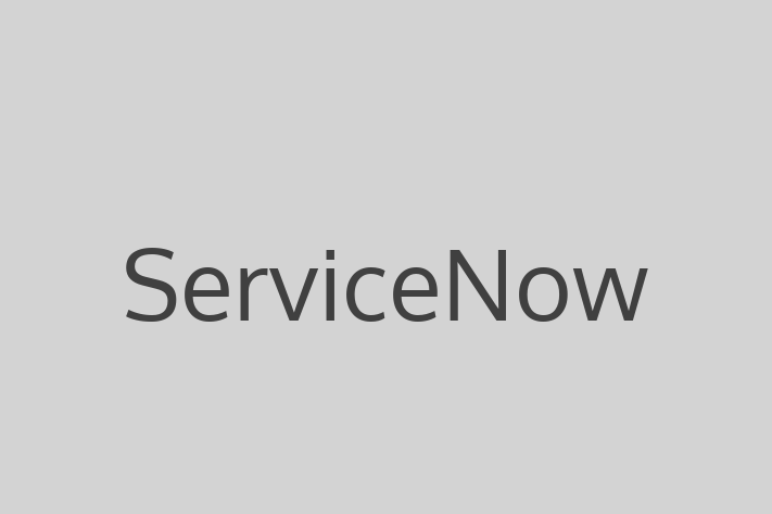 Software Engineering Company ServiceNow