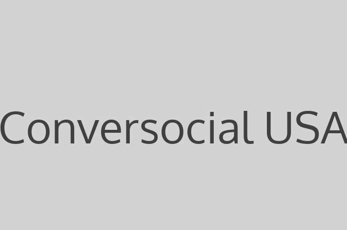 Application Development Company Conversocial USA