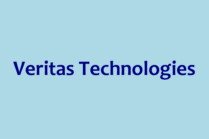 Software Development Company Veritas Technologies