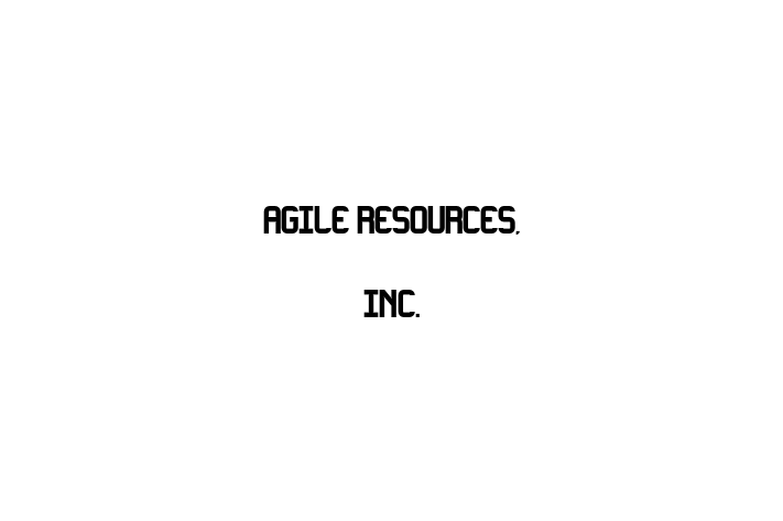 Employee Resource Management Agile Resources Inc.