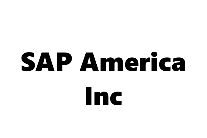 Software Services Company SAP America Inc