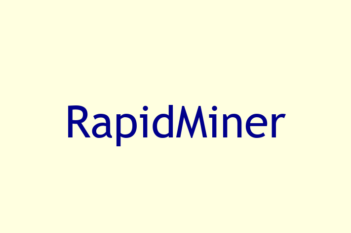 Tech Firm RapidMiner