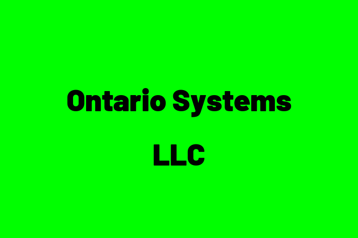 Technology Solutions Firm Ontario Systems LLC