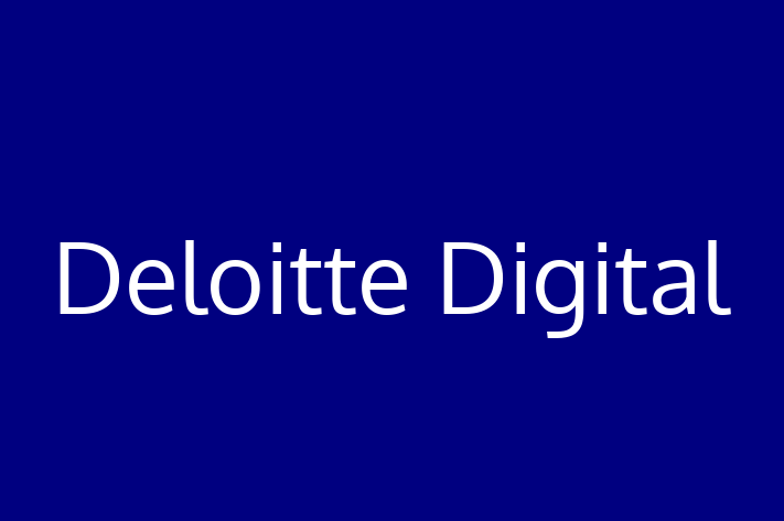 Application Development Company Deloitte Digital