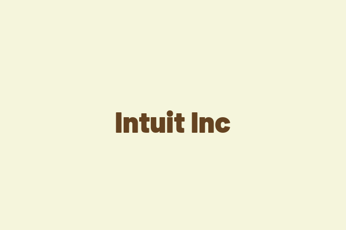 IT Company Intuit Inc