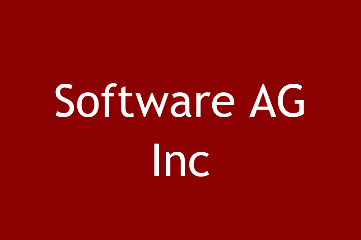 Technology Company Software AG Inc