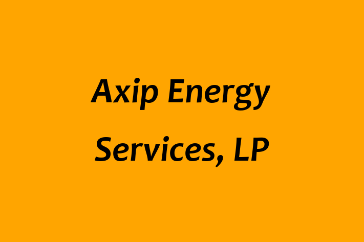 Employee Resource Management Axip Energy Services LP