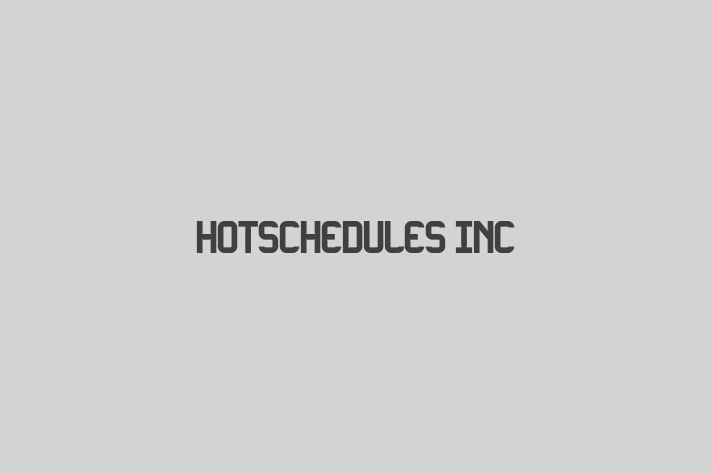 Software Services Company HotSchedules Inc