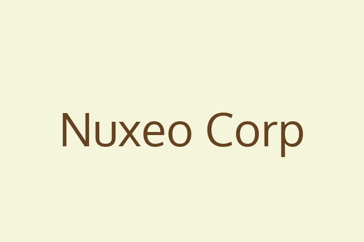 Software Consultancy Nuxeo Corp