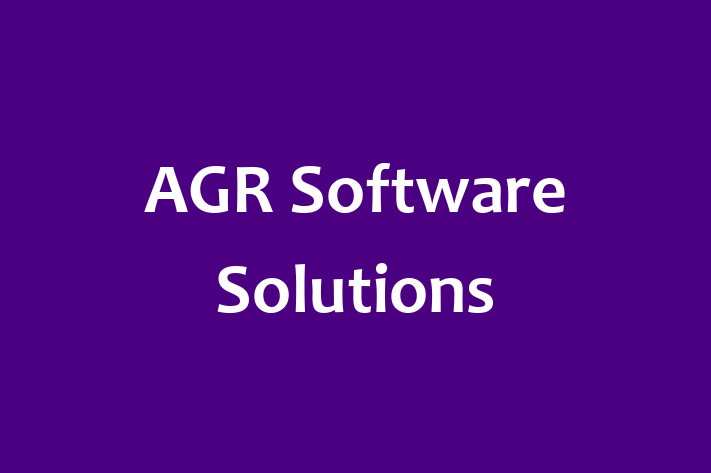 Software Development Company AGR Software Solutions