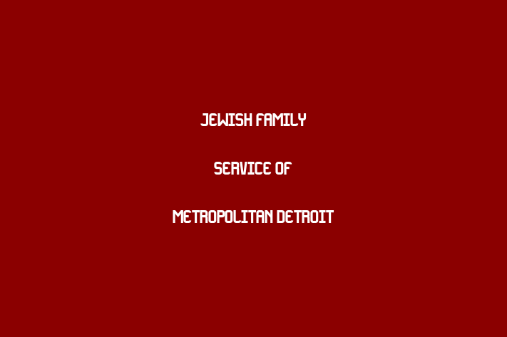 People Management Jewish Family Service of Metropolitan Detroit