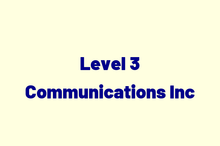 Technology Company Level 3 Communications Inc