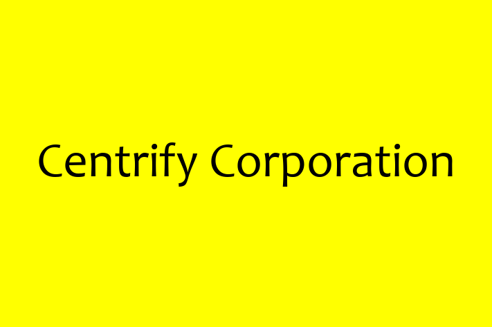 Technology Solutions Firm Centrify Corporation