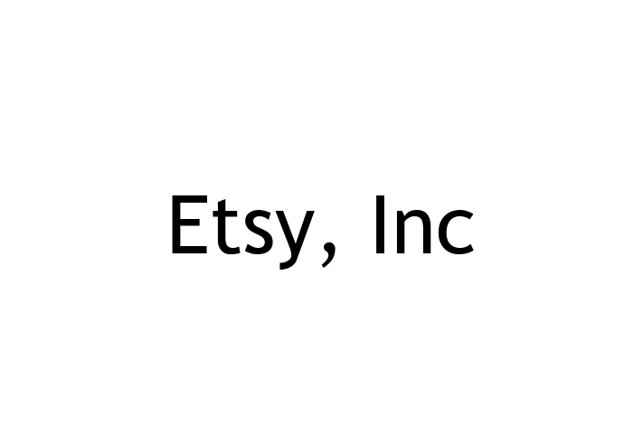 Software Solutions Provider Etsy Inc