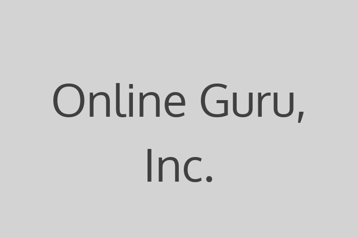 Software Services Company Online Guru Inc.