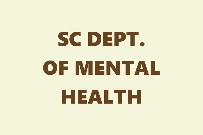 Employee Relations SC DEPT. OF MENTAL HEALTH