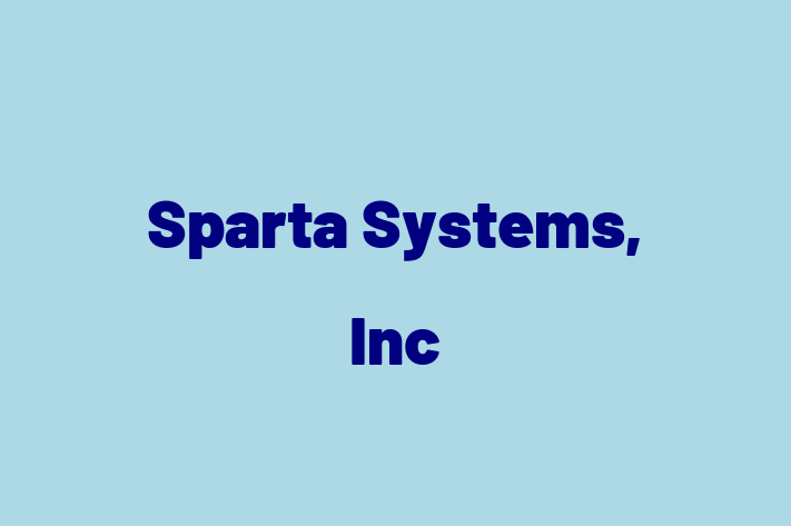 Software Services Company Sparta Systems Inc