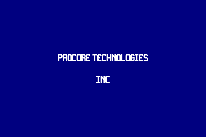 Software Solutions Provider Procore Technologies Inc