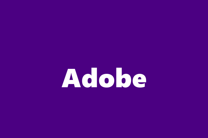 Software Engineering Company Adobe