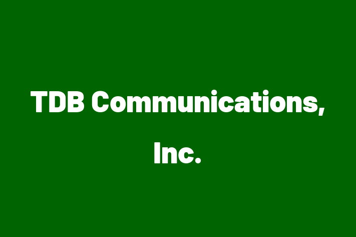 Talent Management TDB Communications Inc.