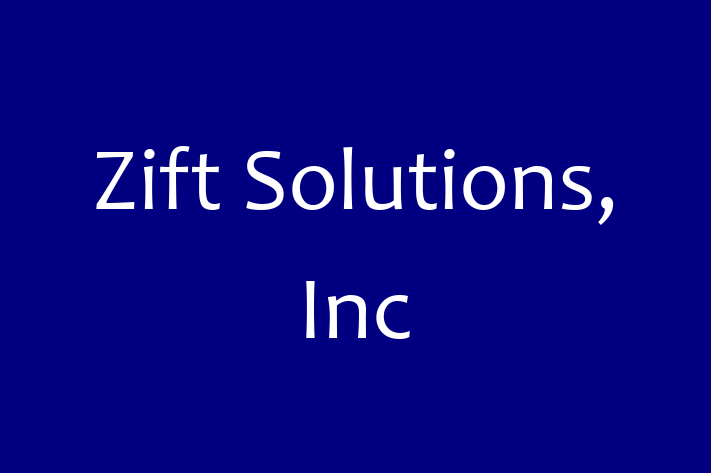 Software Engineering Company Zift Solutions Inc