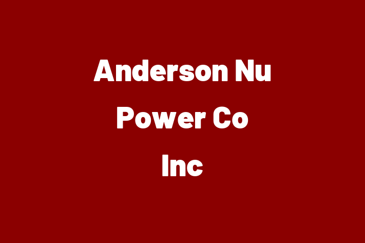 Electrotechnicians Anderson Nu Power Co Inc