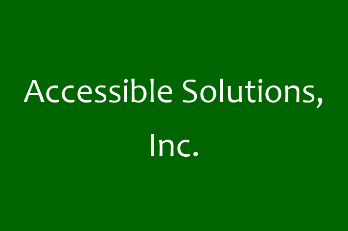 Software Services Company Accessible Solutions Inc.