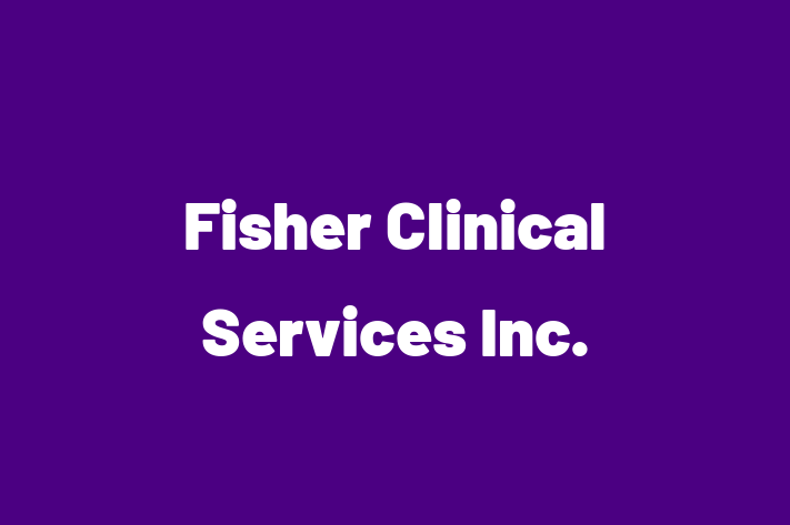 Tech Solutions Company Fisher Clinical Services Inc.